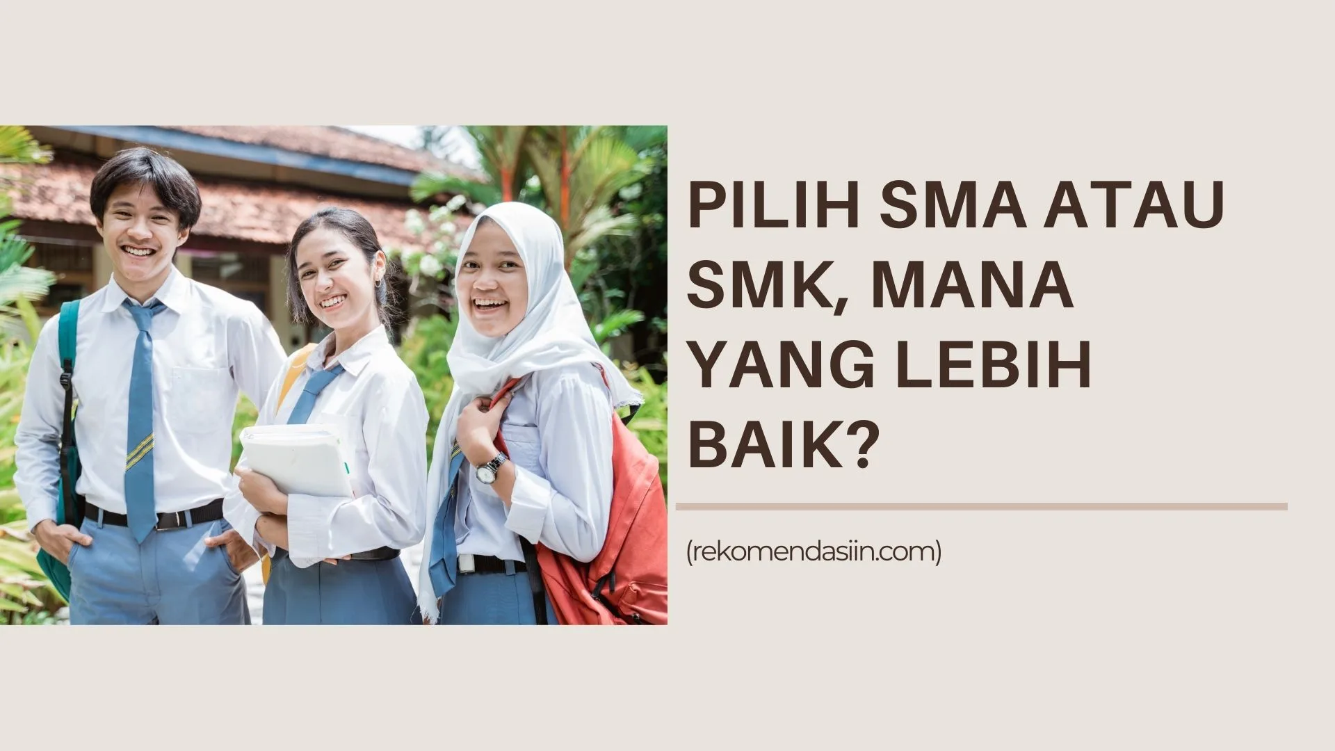 header sama dan SMK