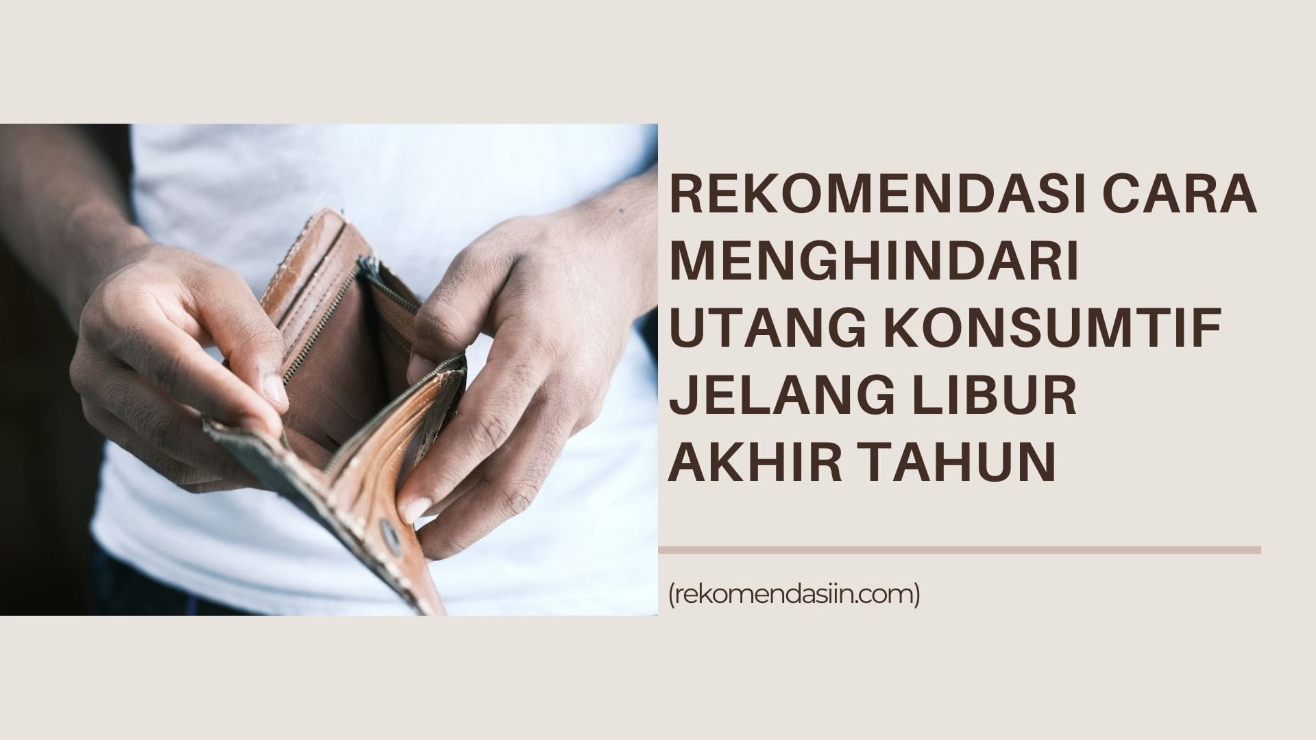 header menghindari utang